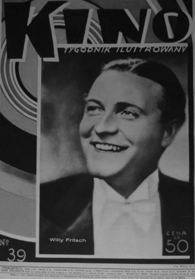 Cover des polnischen Magazins "Kino", 1930