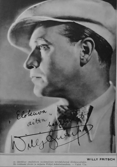Artikel im lettischen Magazin "Elokuva-Aitta", 1932
