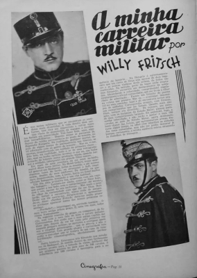 Artikel im portugiesischen Magazin "Cinegrafia", März 1930