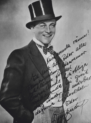 Willy Fritsch im schwedischen Magazin "Filmjournalen", Januar 1934 
