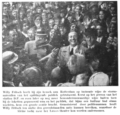 Besuch in Rotterdam im September 1937, "Het Algemeen Handelsblad" vom 20.10.1937